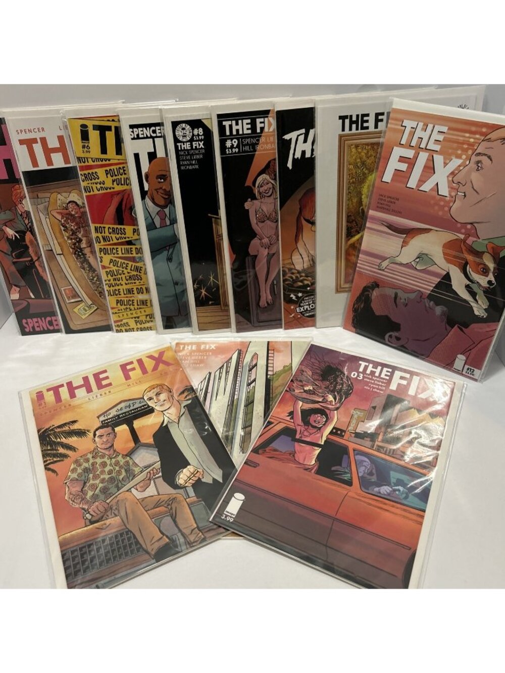 THE FIX 1-12 Issue Series Image Comics Nick Spencer Steve Lieber Nice